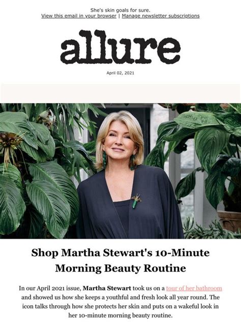 Martha Stewart Aesthetics of Allure